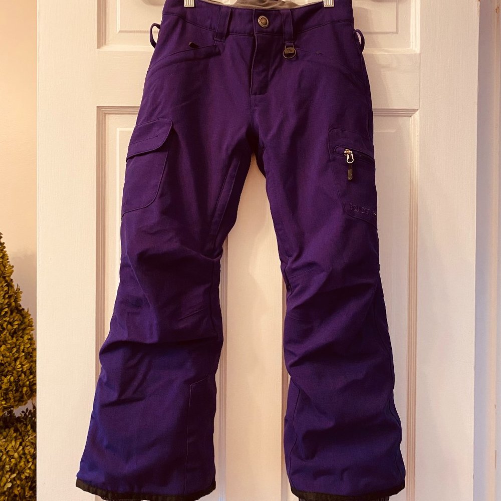 Boulder Gear Purple Ski Snowboarding Snow Pants Small